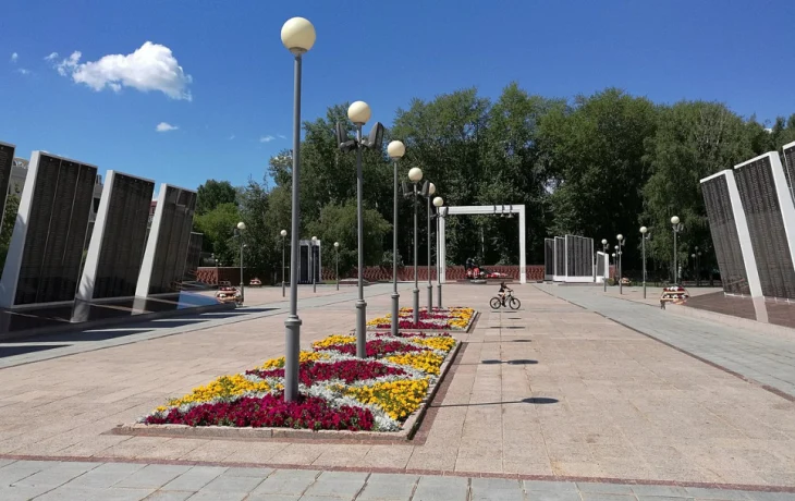 Площадь Памяти в Тюмени